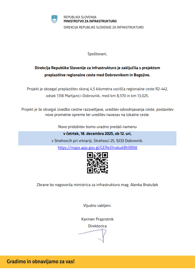 vabilo meghivo otvoritev